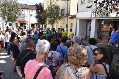 Un moment de la presentació de les postres de la Festa Major 2025.