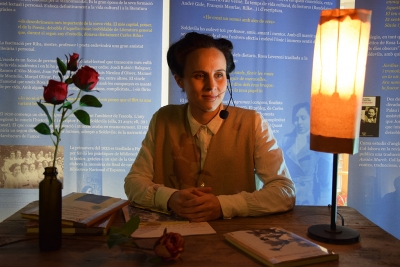 Teatralització a la Biblioteca Rosa Leveroni.