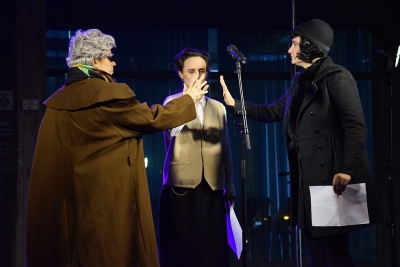 Teatralització als jardins de Natividad Yarza Planas.