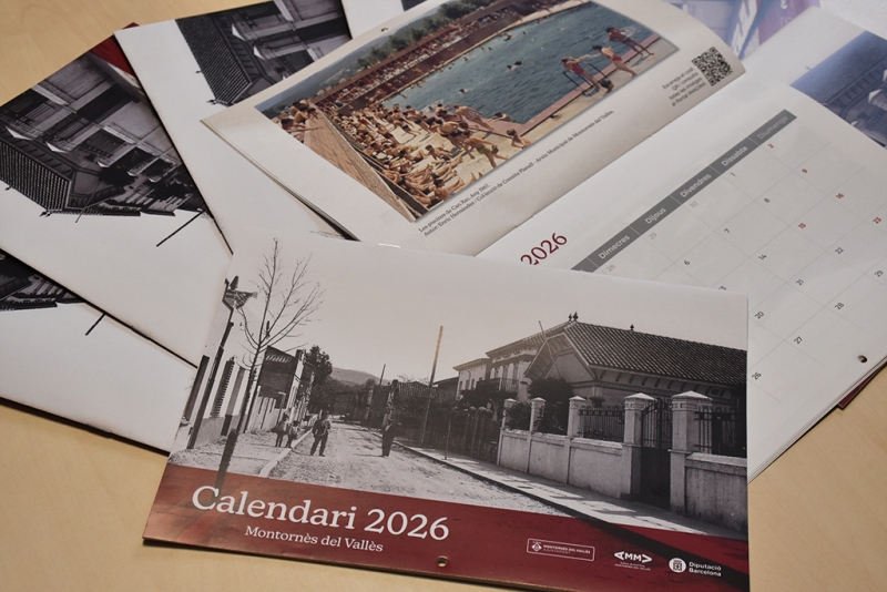 Calendari amb imatges de l'Arxiu Històric Municipal.