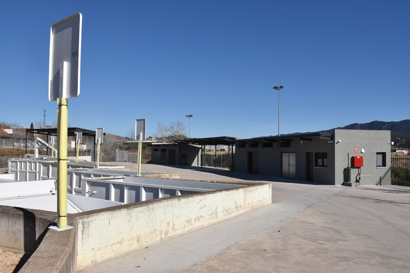 Instal·lacions de la deixalleria de Montornès. (imatge d'arxiu)