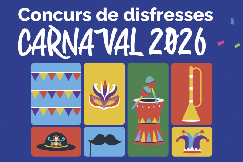 Imatge de promoció del Carnaval 2026 de Montornès.