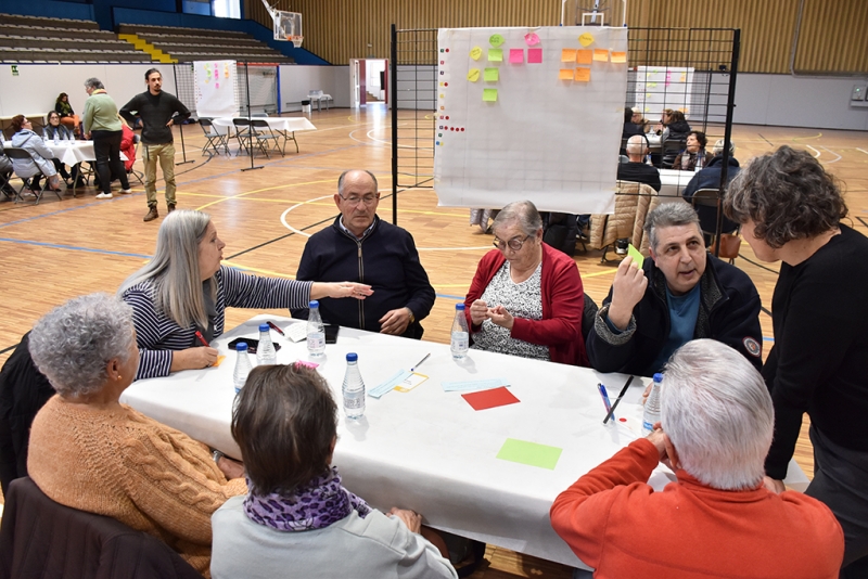Taller participatiu per recollir propostes per al Pla estratègic per millorar la qualitat de vida de les persones grans.