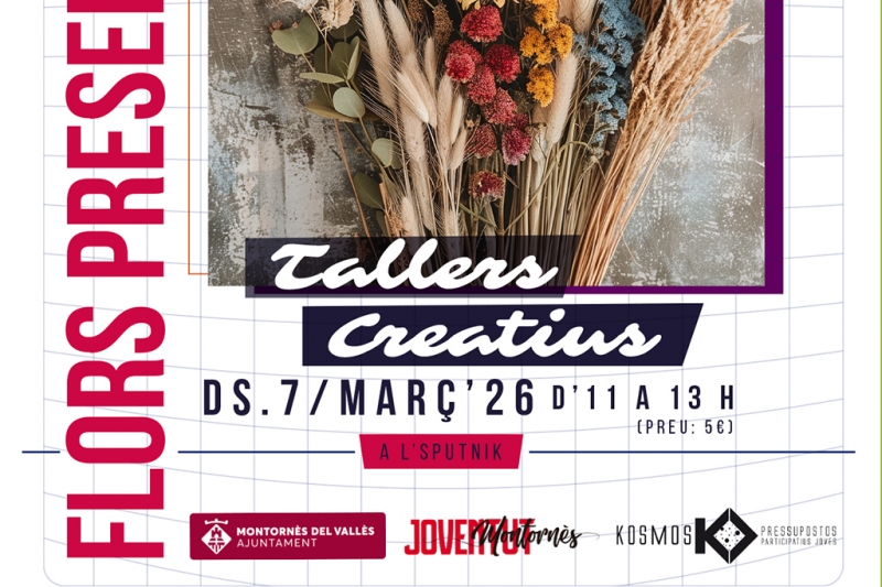 Cartell de l'activitat.