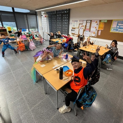 Xocolatada solidària a l'Escola Palau d'Ametlla. (Imatge: Escola Palau d'Ametlla)
