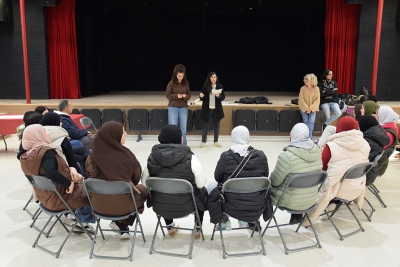 Taller participatiu del Pla de Barris a l'Espai Cultural Montbarri.