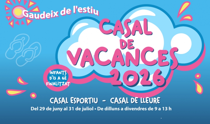 Destacat Casal de Vacances 2026