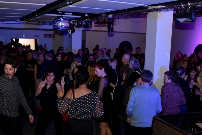 La festa Stoping 80's Remember, espai de ball i de torbada.