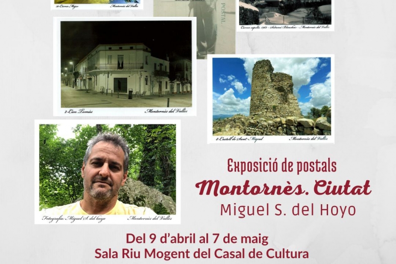 Cartell de l'exposició "Montornès. Ciutat".