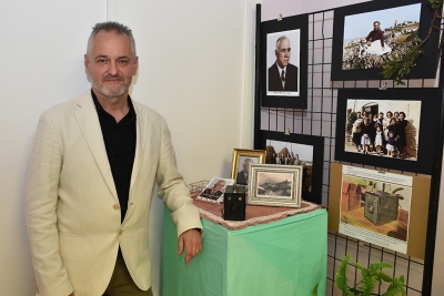 El creador del projecte, Miguel Santiago del Hoyo.