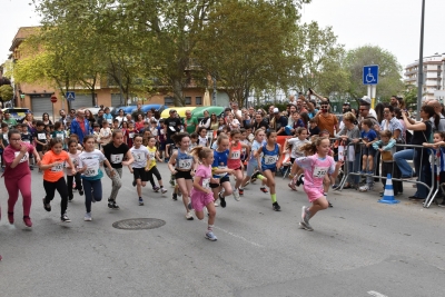 Un moment de la Mini Marató Solidària.