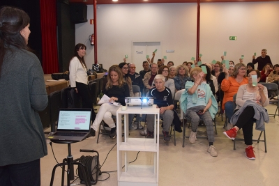 Validació d'un dels punts portats a votació.