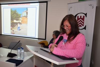 Una de les ponències de la VII Sessió d'Estudis Montornesencs.