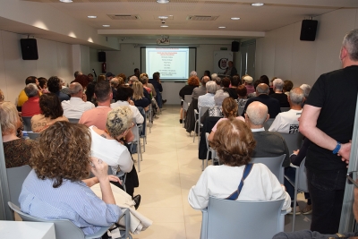 Un moment de la VII Sessió d'Estudis Montornesencs.