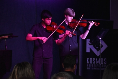 Una de les actuacions de l'alumnat de música de l'Escola Municipal de Música, Dansa i Aula de Teatre.