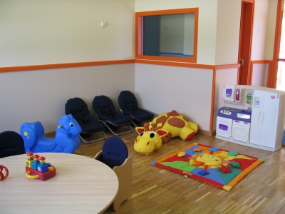 Sala interior de l'escola bressol