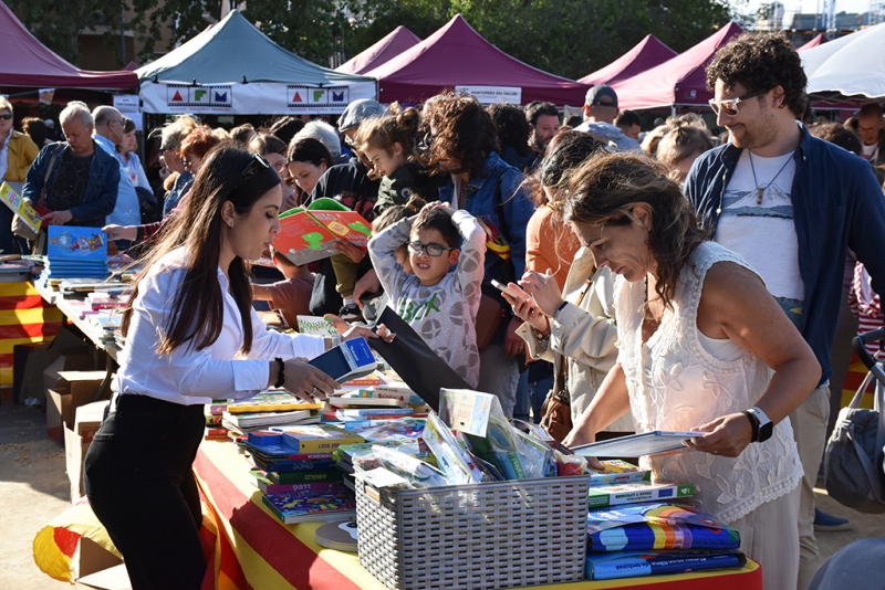 Els llibres, uns dels protagonistes de la diada de Sant Jordi.