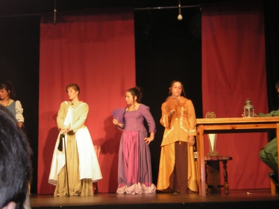 Representació dels alumnes de l'Aula de Teatre
