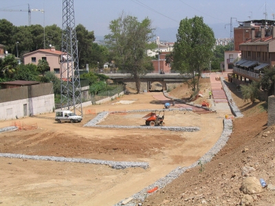 Urbanització del torrent de Vinyes Velles