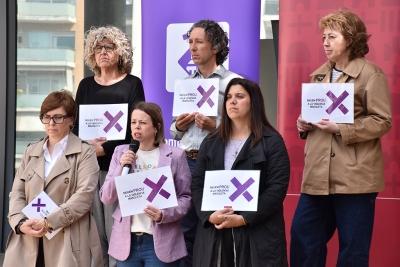 Parlament de la regidora de Feminisme i Diversitats, Natalia Segura.