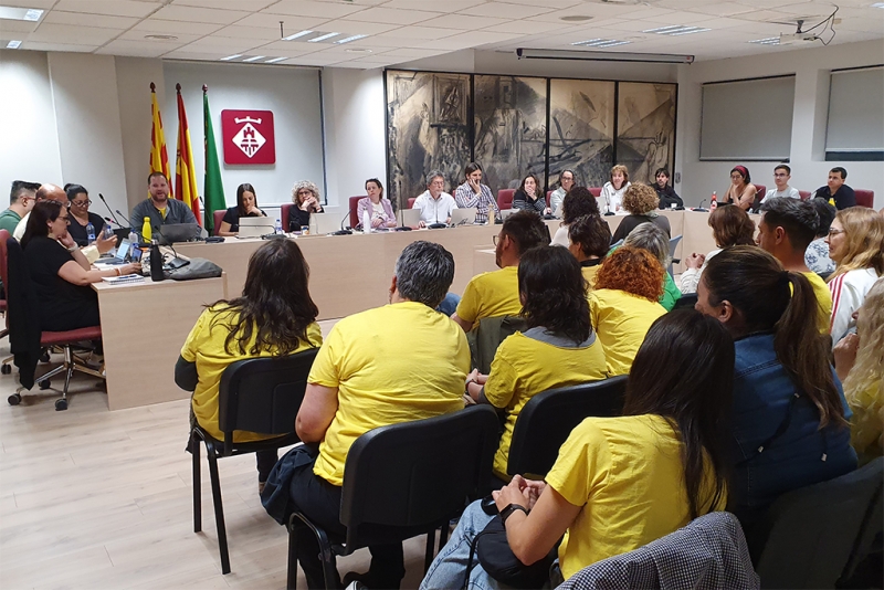 Ple ordinari del mes de maig.