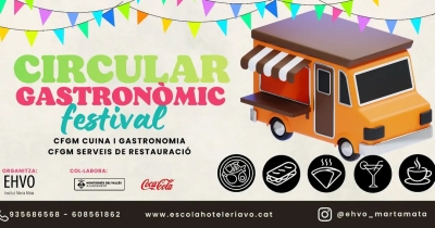 Cartell del festival Circular Gastronòmic.