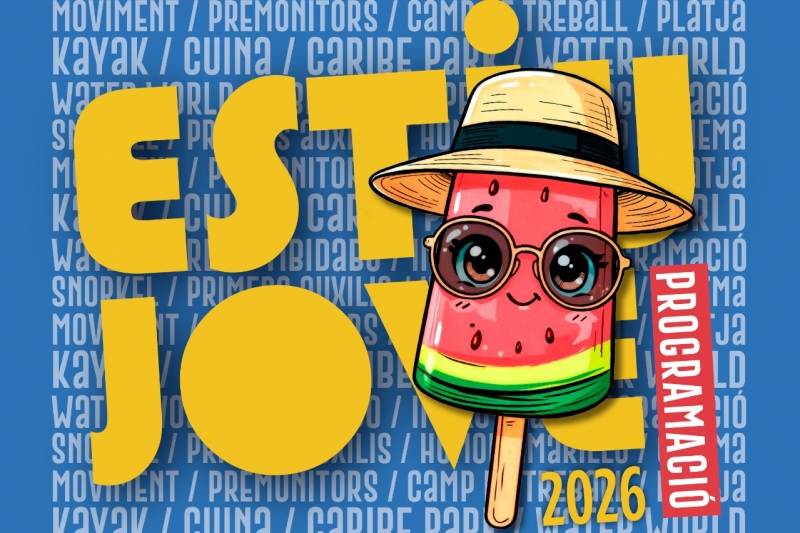 Imatge del programa "Estiu Jove" 2026.