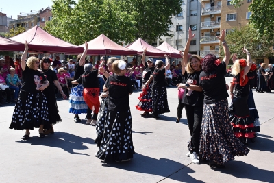 Exhibició de sevillanes.