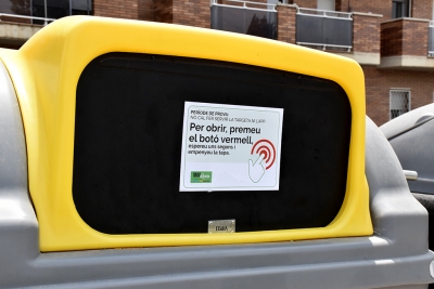 Nou contenidor groc per als envasos
