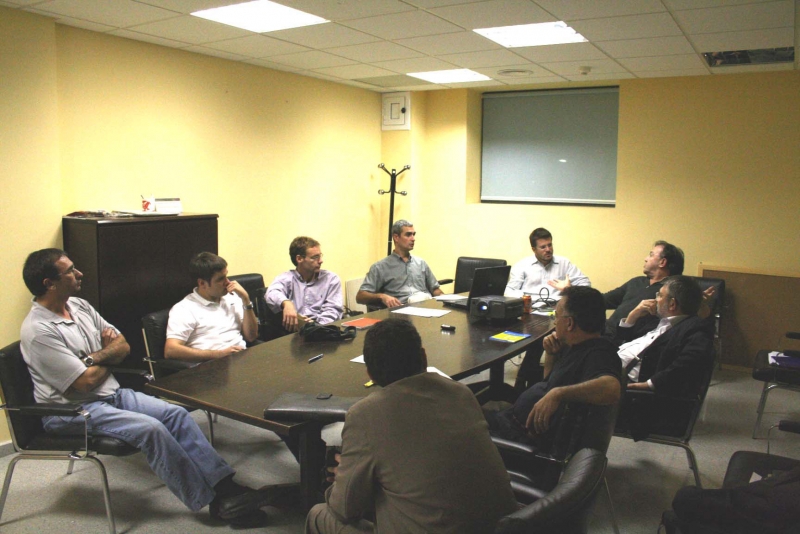 Sessió de la comissió sobre infraestructures a l'Ajuntament de Montornès del Vallès