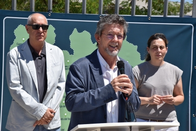 Intervenció de l'alcalde, José A. Montero.