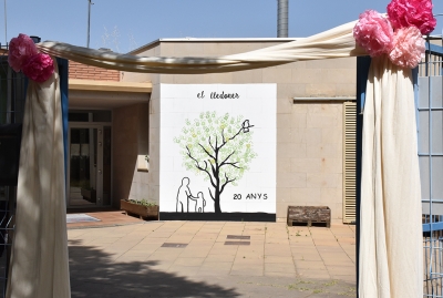 Entrada de la Llar d'Infants Pública El Lledoner.