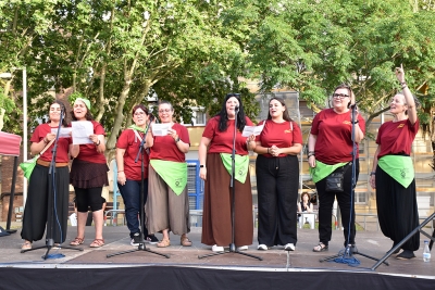 L'equip docent, pregoner de les Festes de Sant Joan.