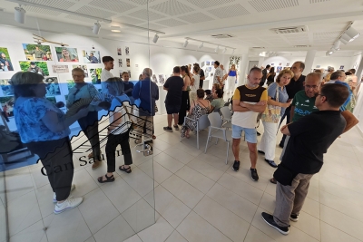 Inauguració de l'exposició.