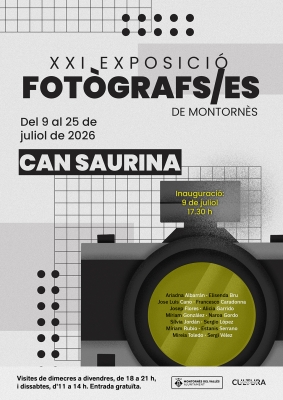 Cartell de l'activitat.