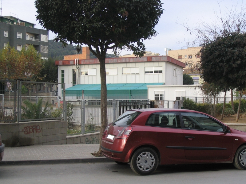 Zona proposada per a la creació d'un aparcament soterrat