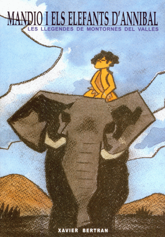 Portada del conte "Mandió i els elefants d'Annibal"