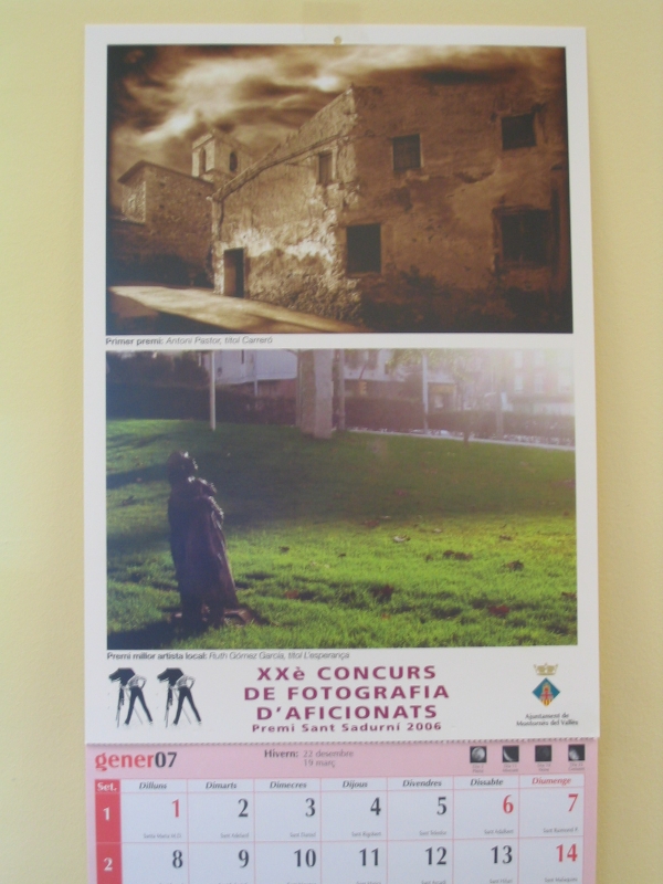 Calendari 2007 editat per l'Ajuntament