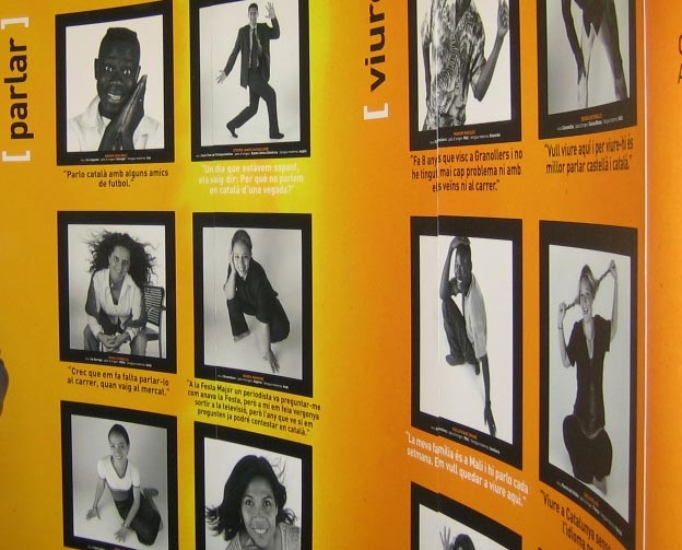 Fotografies corresponents a l'exposició "Parlem-nos"