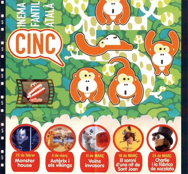 Cicle de cinema infantil en català