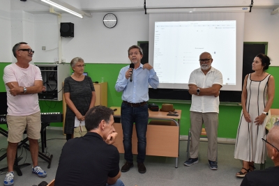 Intervenció de l'alcalde, José A. Montero.