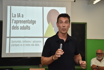 Xerrada sobre la intel·ligència artificial, a càrrec del professor Manel Soengas.