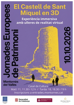 JEP 2026 - Passejades virtuals al Castell de Sant Miquel.