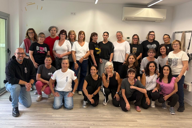 Participants en el 2n Matí Saludable de la Unió de Botiguers. (Imatge: Unió de Botiguers)