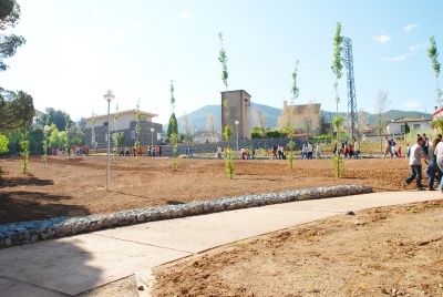 Parc del torrent de Vinyes Velles, a l'alçada de Can Coll
