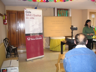 Primera conferència del cicle celebrada al mes d'abril