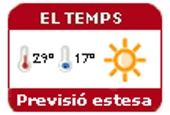 Icona d'accés a la informació meteorològica