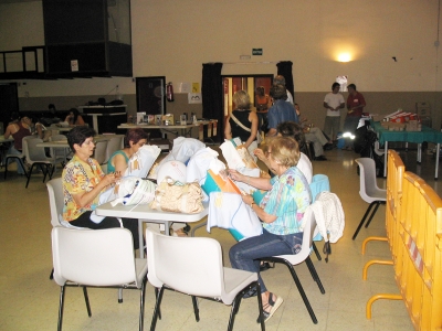 Exhibició de puntaires