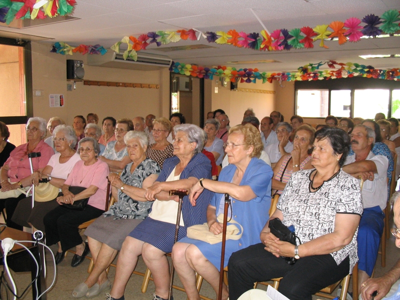 Usuàries del Casal dels Avis de Montornès Centre