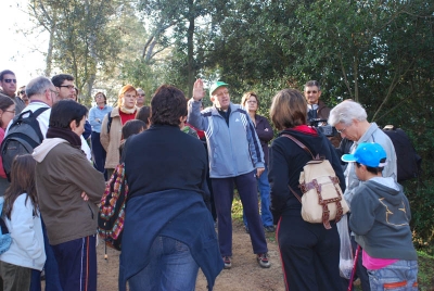 Coll Mercader. Primera parada de la ruta